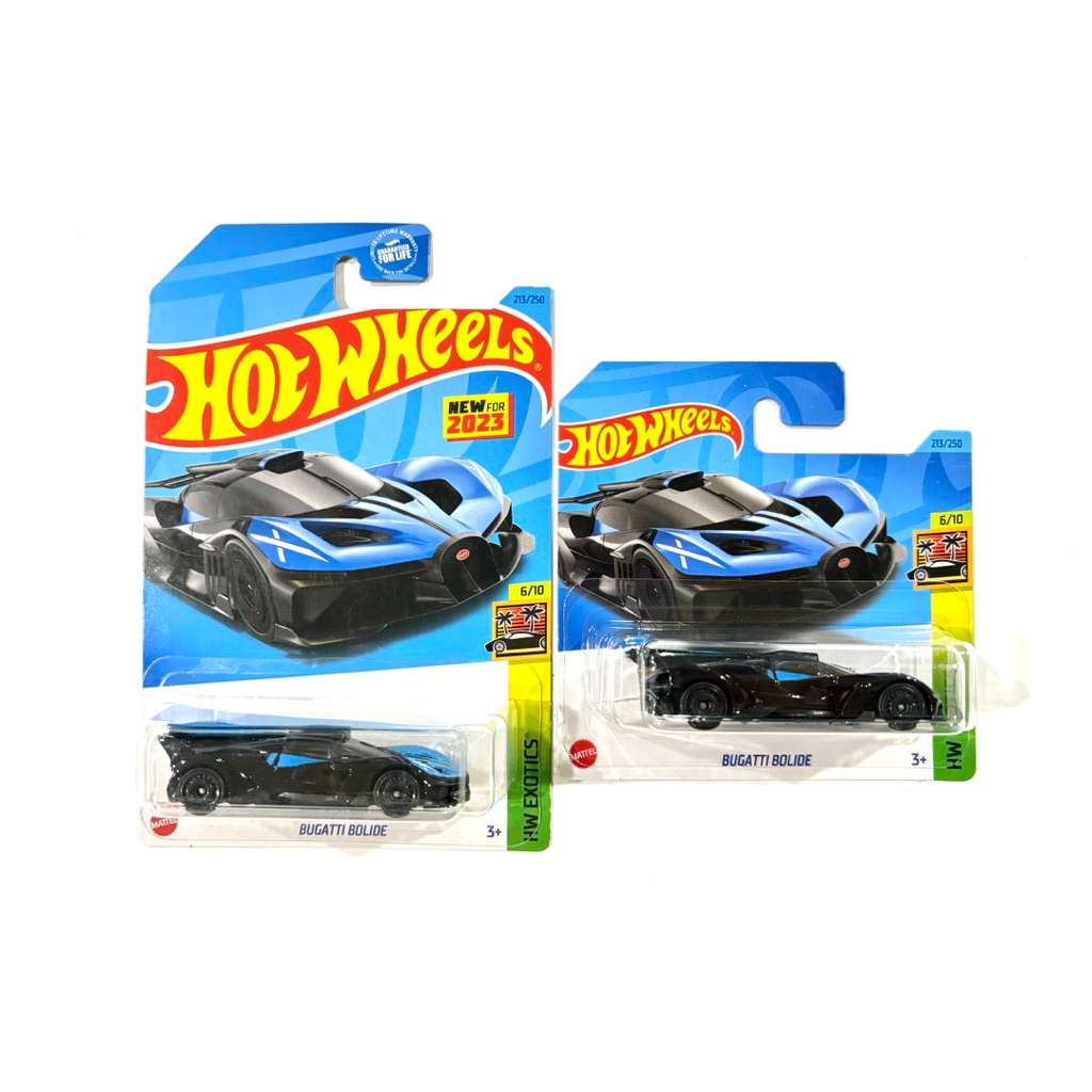 Hot Wheels | BUGATTI BOLIDE ~ สีฟ้า (มีแพคสั้นและแพคยาว | 📦สินค้ามีพร้อมส่ง |‼️หูยับ มุมยับ แพคยับ‼️|🇺🇸แพคอเมริกา✈️