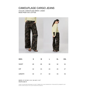 AMR DE SAISON ( AIMER ) - Baggy Cargo - Camo