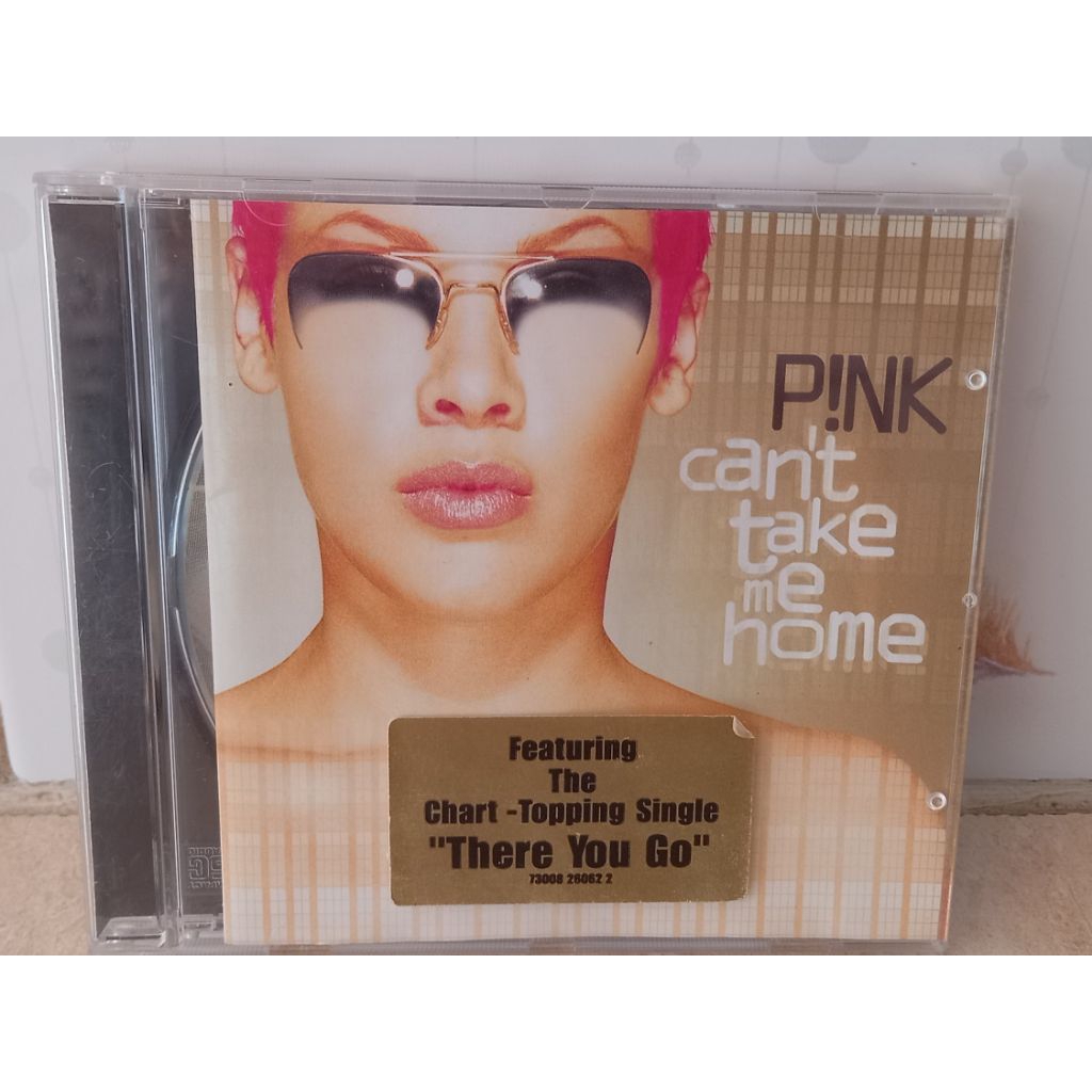 1 cd music international / Pink - Can't Take me Home ( excellant condition) ORIGINAL jewel case and 