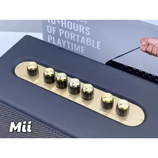Mashappy(ปรับเบสได้) Bluetooth speaker wirelessรุ่นอัพเกรด ลำโพงบลูทูธ รุ่นMii 20Wลำโพงพกพา เสียงนุ่ม เบสแน่น ดีไซส์สวย