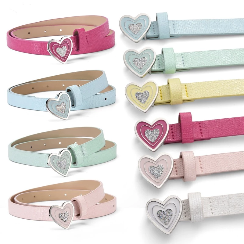 ❤ พร้อมส่งจ้า ❤ เข็มขัดเด็กหญิง เข็มขัดสาวน้อย น่ารักมากๆๆ สีหวานสดใส