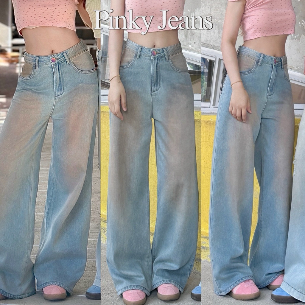september me - pinky jeans