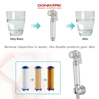 DONMARK สายฉีดชำระแบบกรอง พร้อมสายสแตนเลสครบชุด แถมฟรีไส้กรอง รุ่น DM-965, DM-966