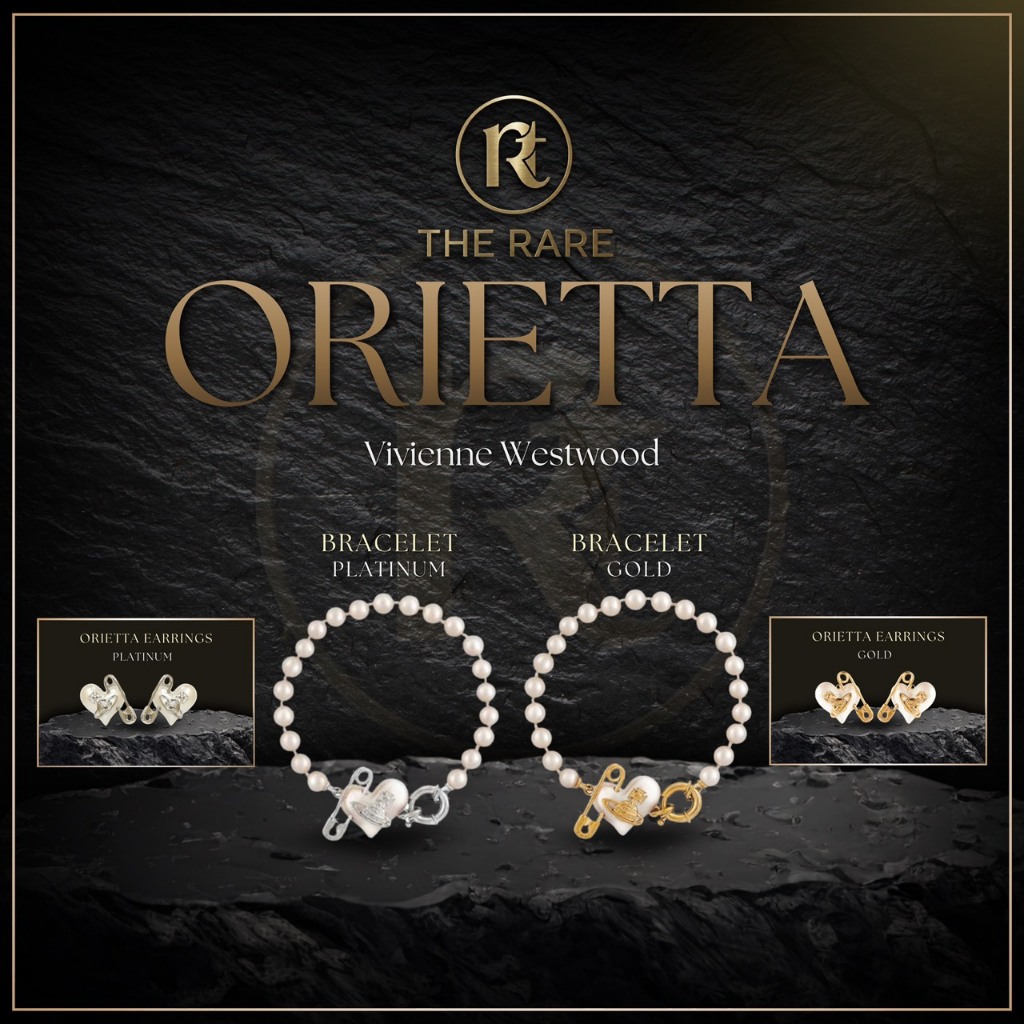 พร้อมส่ง💎Vivienne Westwood Orietta Bracelet⚡️Earrings แท้💯อุปกรณ์ครบเซ็ท