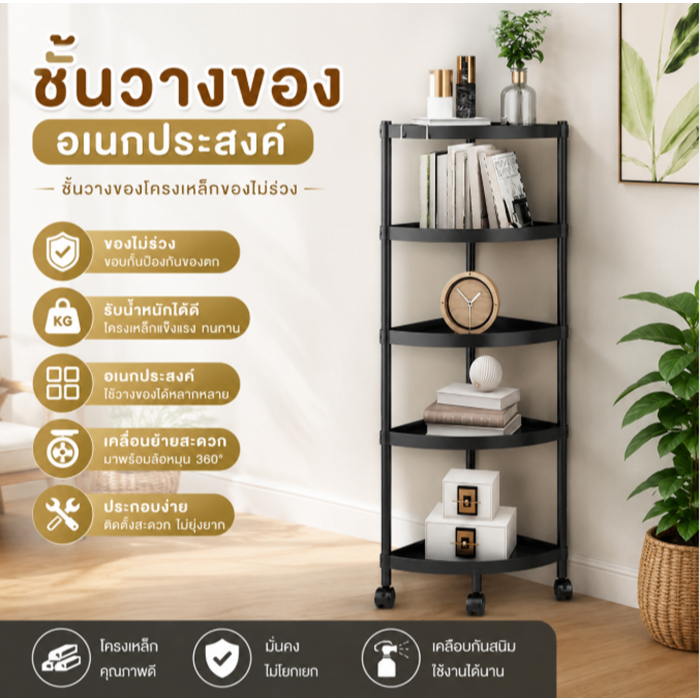 ลด 50% ชั้นวางของอเนกประสงค์ ชั้นวางของมีให้เลือกหลายรุ่น YF-1643