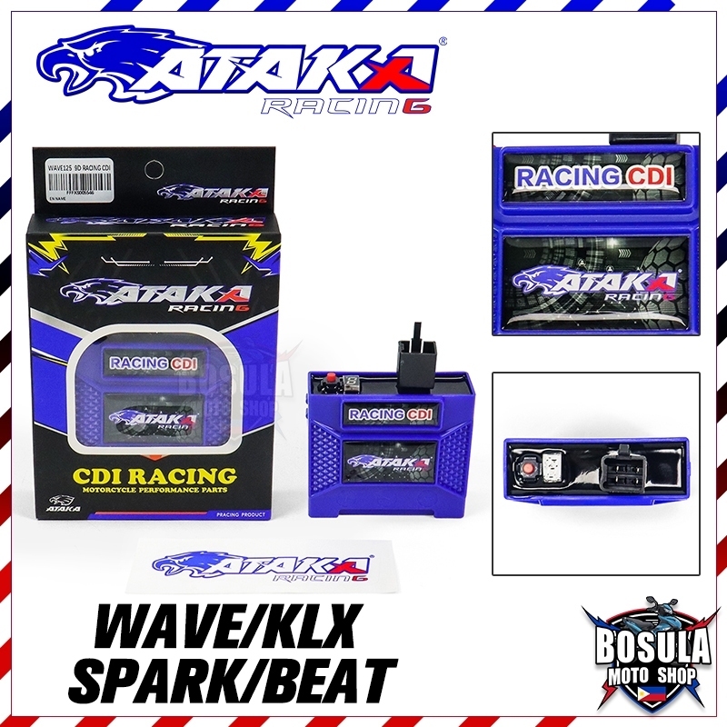 ATAKA Racing 9D CDI เหมาะสำหรับ HONDA WAVE100/WAVE110/WAVW125 DREAM YAMAHA SPARK135/135i MIO SRL110 KAWASAKI KLX150
