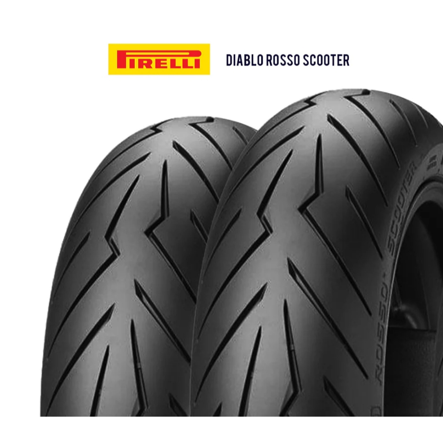 [ยางปีเก่า] ยาง Pirelli DIABLO ROSSO SCOOTER