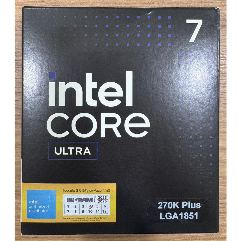 CPU INTEL CORE ULTRA 7 270K PLUS LGA 1851 [มือหนึ่ง]