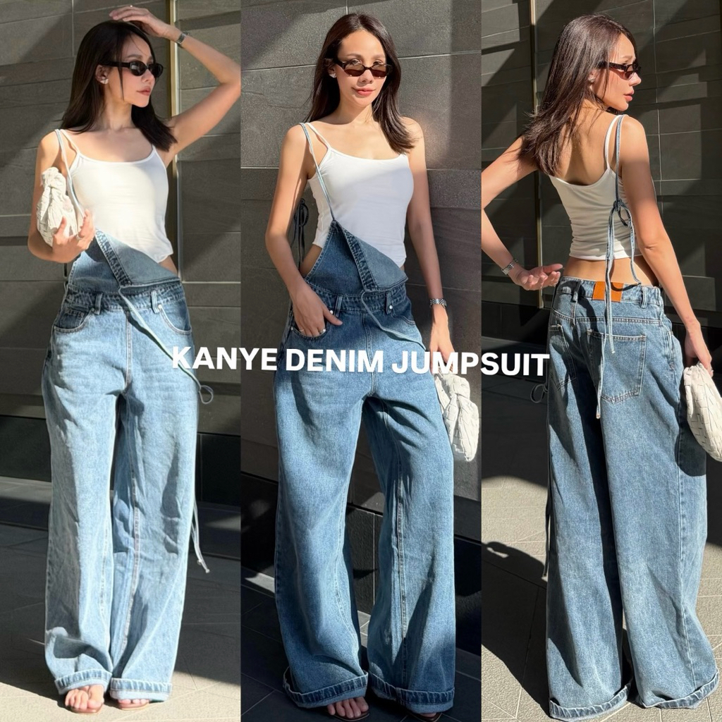 JARIN | KANYE DENIM JUMPSUIT