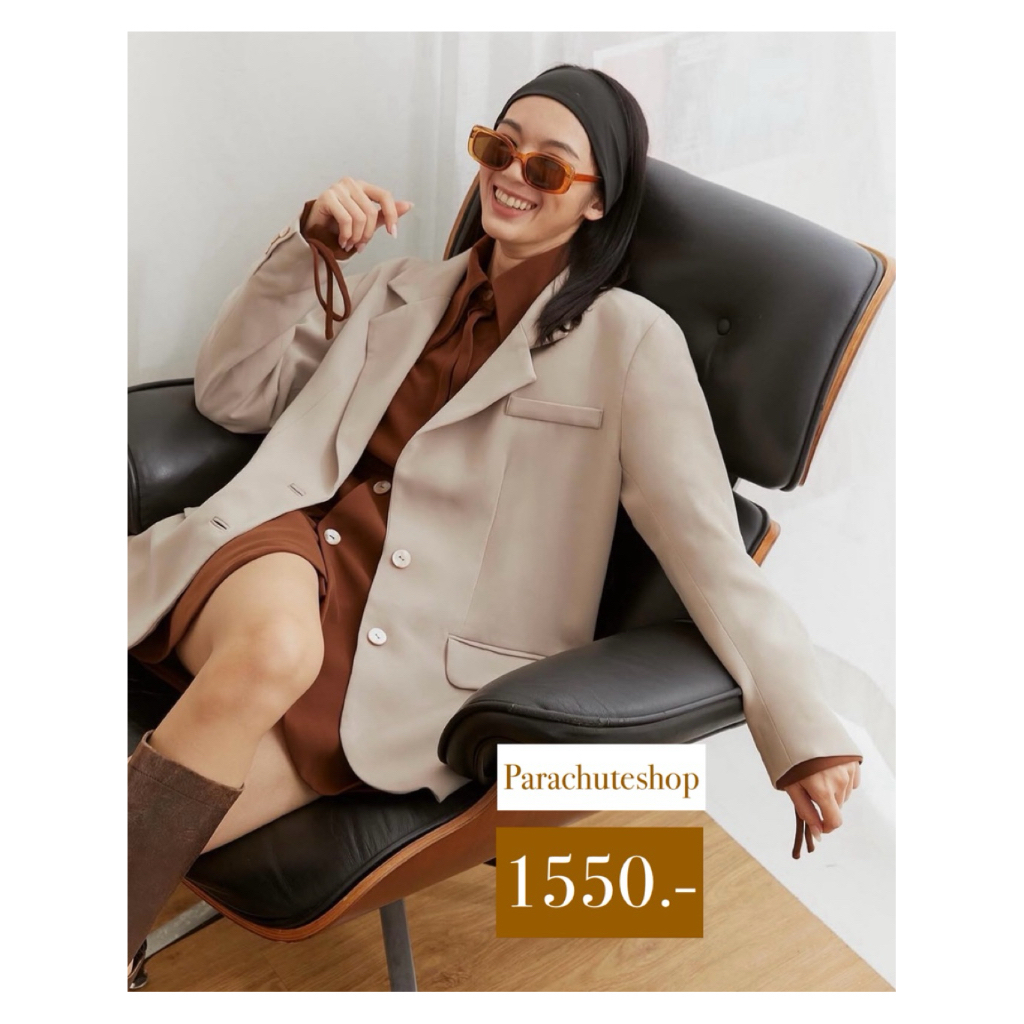 ส่งต่อ Parachuteshop Brook Blazer สี khaki