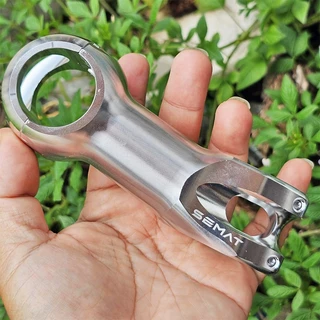 SEMAT STEM สเต็มจักรยาน 31.8mm งานสวยมาก อลูมิเนียมอัลลอยด์ CNC มุมสเต็ม ±10