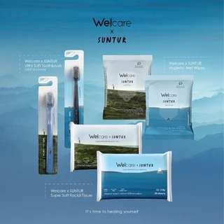 [ใหม่!] Welcare x Suntur Welcare Ultra Soft Toothbrush Limited Edition แปรงสีฟัน เวลแคร์ อัลตร้า ซอฟต์ 0.15 มม