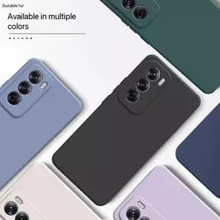 เคสชิลิโคน TPU กำมะหยี่ สำหรับ Oppo Reno12 Reno12Pro เคสกันกระแทก กำมะหยี่