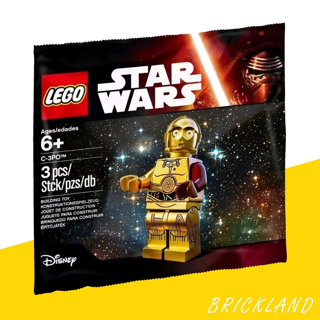 LEGO Star Wars 5002948 C-3PO Polybag ของแท้ 100% พร้อมส่ง