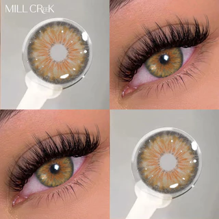 MILL CREEK คอนแทคเลนส์ ลายม่านตาไอริส ขนาด 14.2 มิลลิเมตร ผ่านรับรอง FDA สต็อกในประเทศไทย จัดส่งภายในไทย