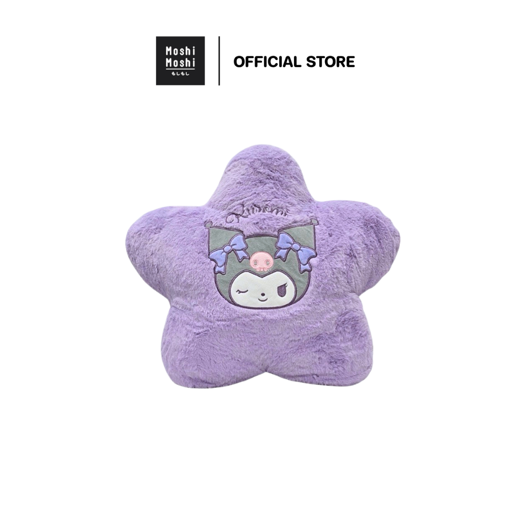 Moshi Moshi หมอนไดคัท หมอนนุ่ม ลาย Kuromi ลิขสิทธิ์แท้จากค่าย Sanrio รุ่น 6100007574