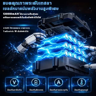 【รับประกัน 10ปี 】เลื่อยไฟฟ้าไร้สาย 6นิ้ว/ 8นิ้ว เลื่อยโซ่แบตเตอรี่ มอเตอร์ไร้แปรงถ่าน กำลังตัดสูง จับถนัดมือ พกพาสะดวก