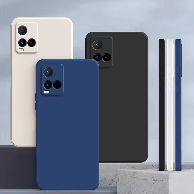 เคสชิลิโคน กำมะหยี่ สำหรับ vivo Y21 Y21T T1X Y33S Y33T Y02s Y16 เคสกันกระแทก กำมะหยี่