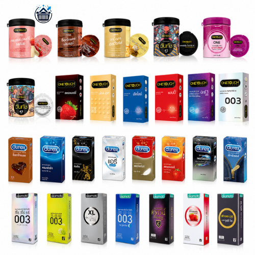 Onetouch Durex Okamoto Nuru ถุงยางอนามัย ดูเร็กซ์ วันทัช โอกาโมโต้ นุรุ เจลหล่อลื่น 100-250 ml กล่องใหญ่10-12ชิ้น