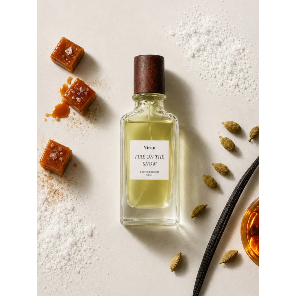น้ำหอม Niran กลิ่น Fire on the Snow ขนาด 10ml และ 55 ml *กลิ่นฟิลกู้ดคาราเมลไหม้ๆ
