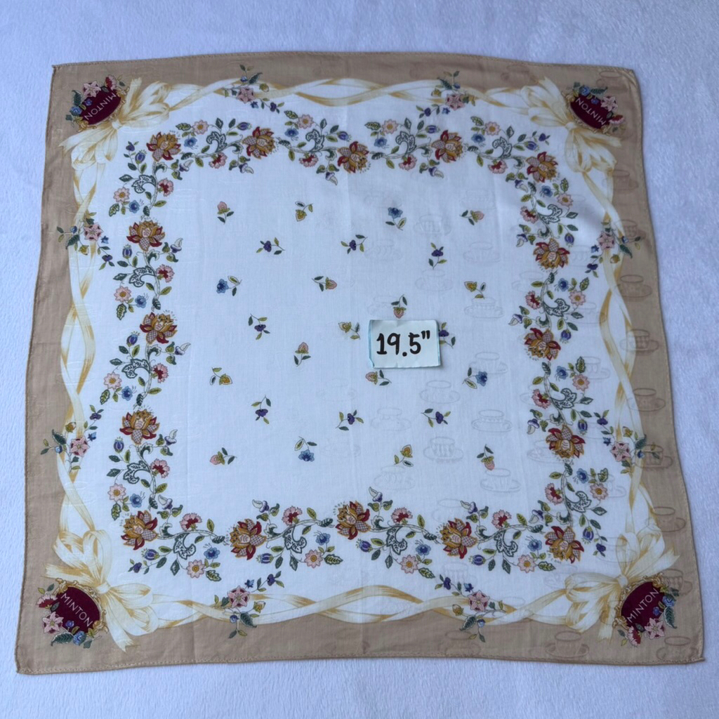 Minton ผ้าเช็ดหน้า มินตัน