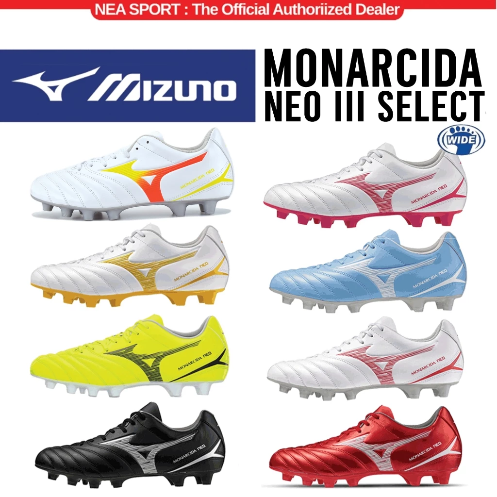 MIZUNO Monarcida Neo III Select รองเท้าฟุตบอล สตั๊ด