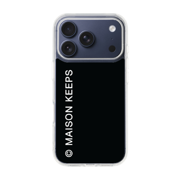 CaseClub เคสคลับ เคสไอโฟน เคสโทรศัพท์ เคสใส เคสแม่เหล็ก ลาย maison KEEPS Mark Logo