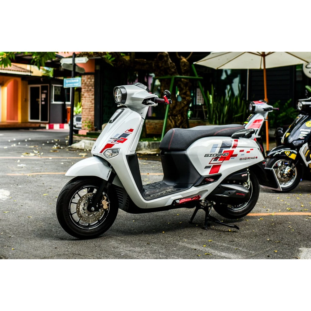 สติ๊กเกอร์แต่งรถ จีออโน่ Honda Giorno ลายกราฟิก GP thumbnail 5