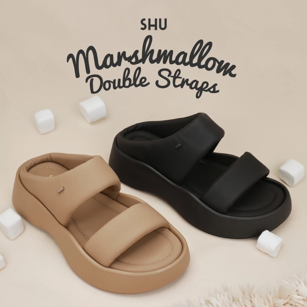 SHU MARSHMALLOW 2" DOUBLE STRAPS