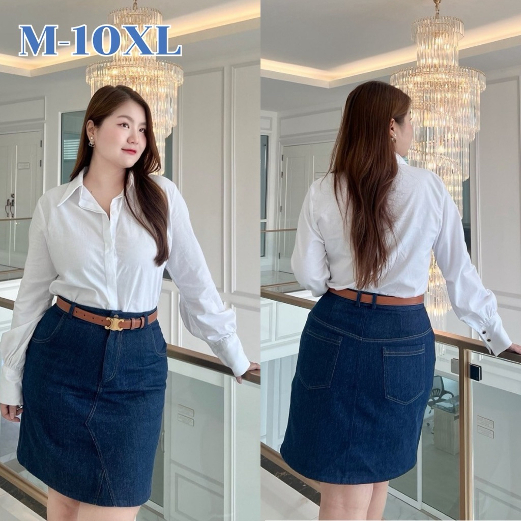 ยีนส์พรางหุ่น ไซซ์ M-10XL รุ่น Jenny