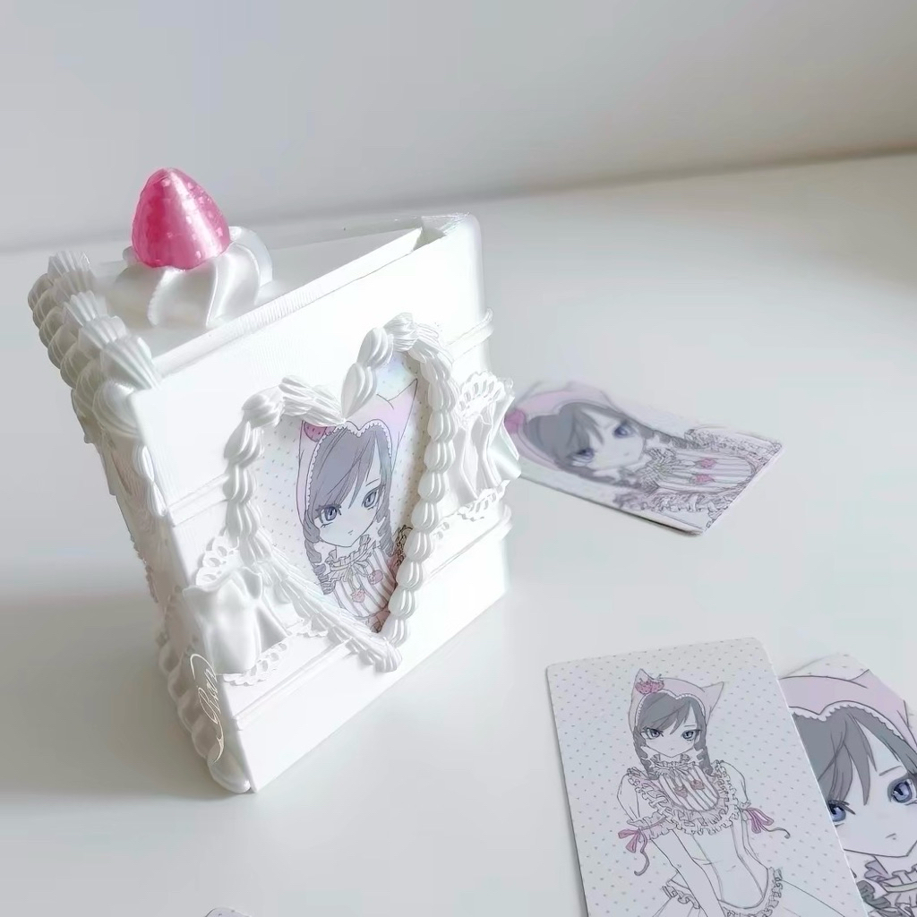 (PRE-ORDER) เฟรมการ์ดเค้ก3D ใส่การ์ดอนิเมะหรือการ์ดศิลปิน