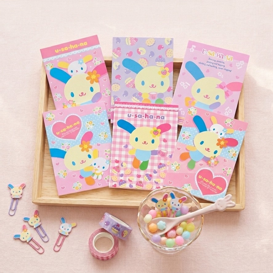 USAHANA สมุดจด สมุดบันทึก ขนาด A5 SANRIO ลิขสิทธิ์แท้