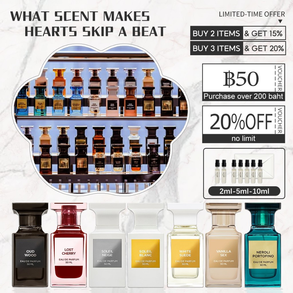 🔥น้ำหอมขายดี พร้อมส่ง  Soleil Neiges & White Suedes & Oud Wood EDP 2ml/5ml/10ml น้ำหอมขายดี  น้ําหอม unisex