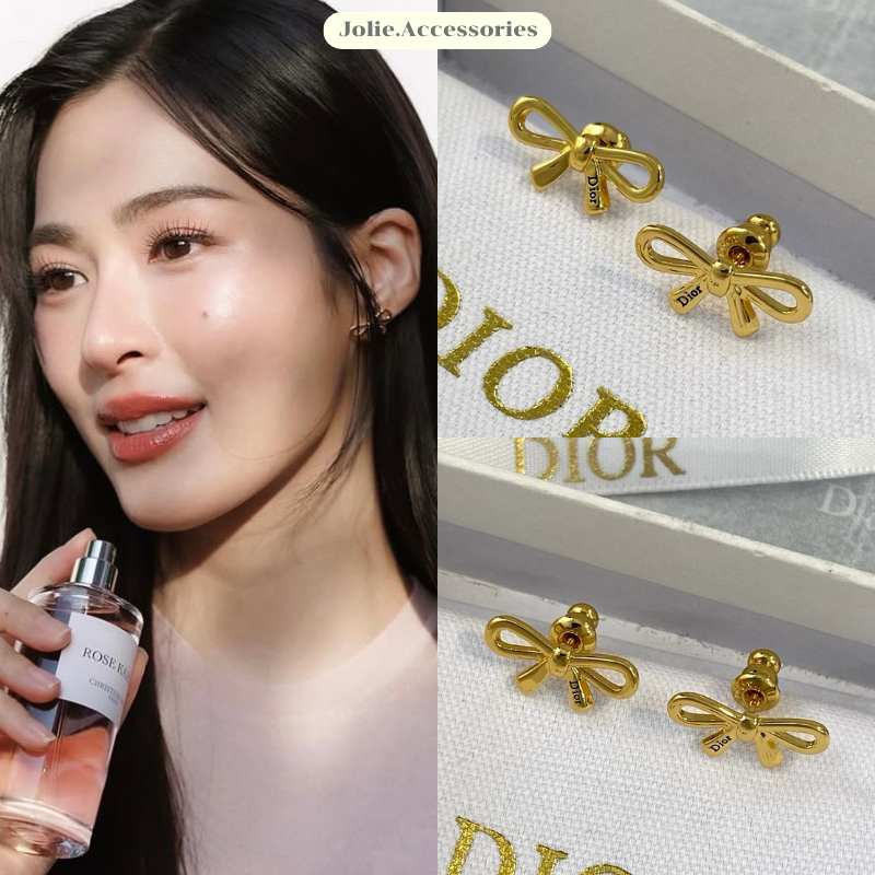 (D178) ต่างหู D Darling มาใหม่ชนshop งานสวย ลัคชูสุดๆ มีปั๊มตัวแบรนด์ ♡