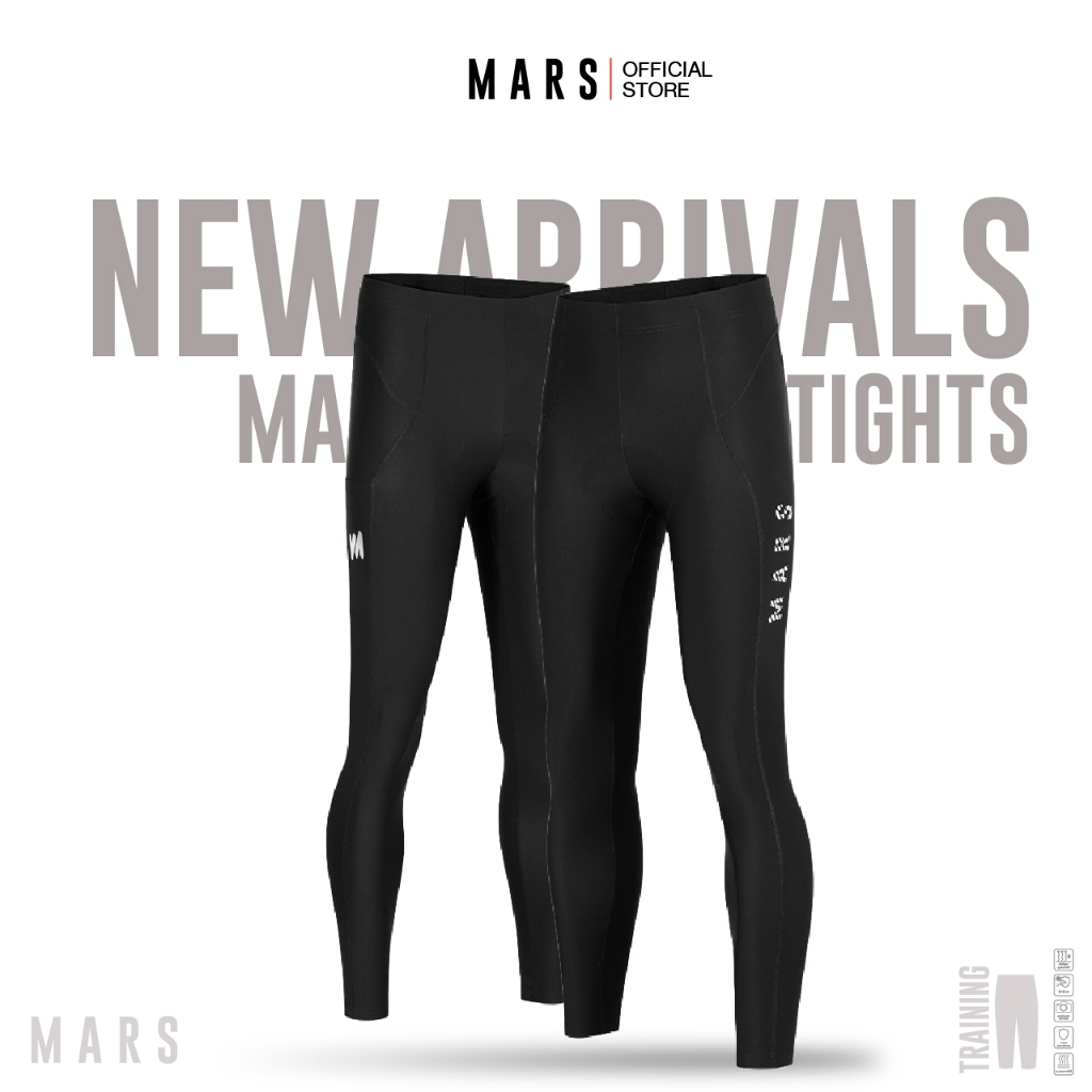 MARS Training Cycling Tights (Unisex) - กางเกงปั่นจักรยานขายาว ที่ "นุ่ม สบาย ไม่ระคายเคือง" 🚴‍♂️✨