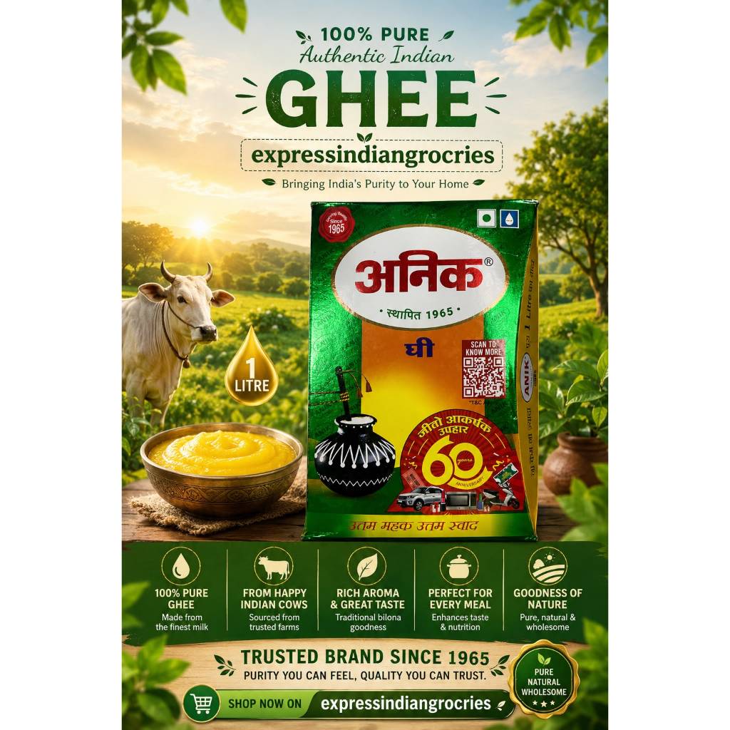 Anik Ghee 1 Kg เนยใส ตราอนิก 1 กิโลกรัม