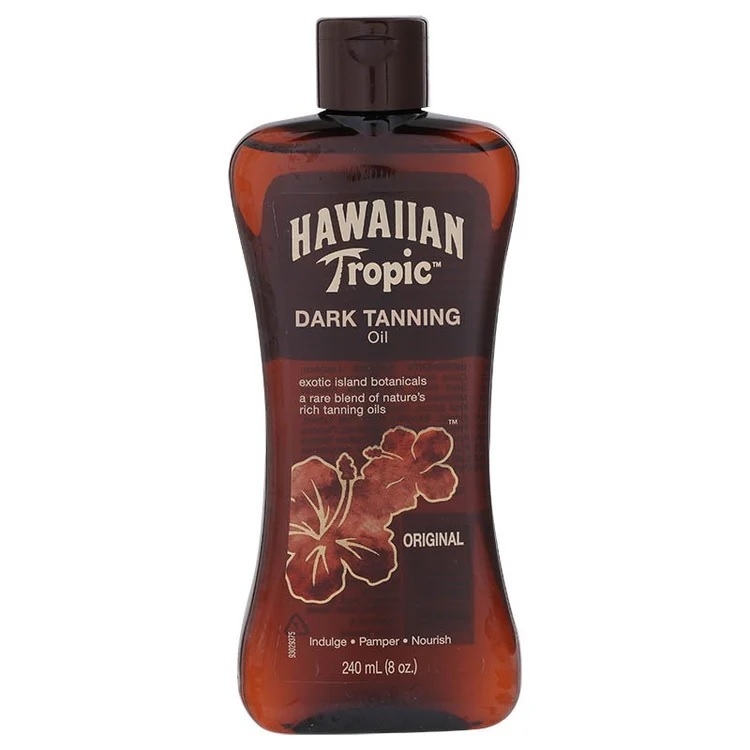 Hawaiian Dark Tanning Oil 240ml Original