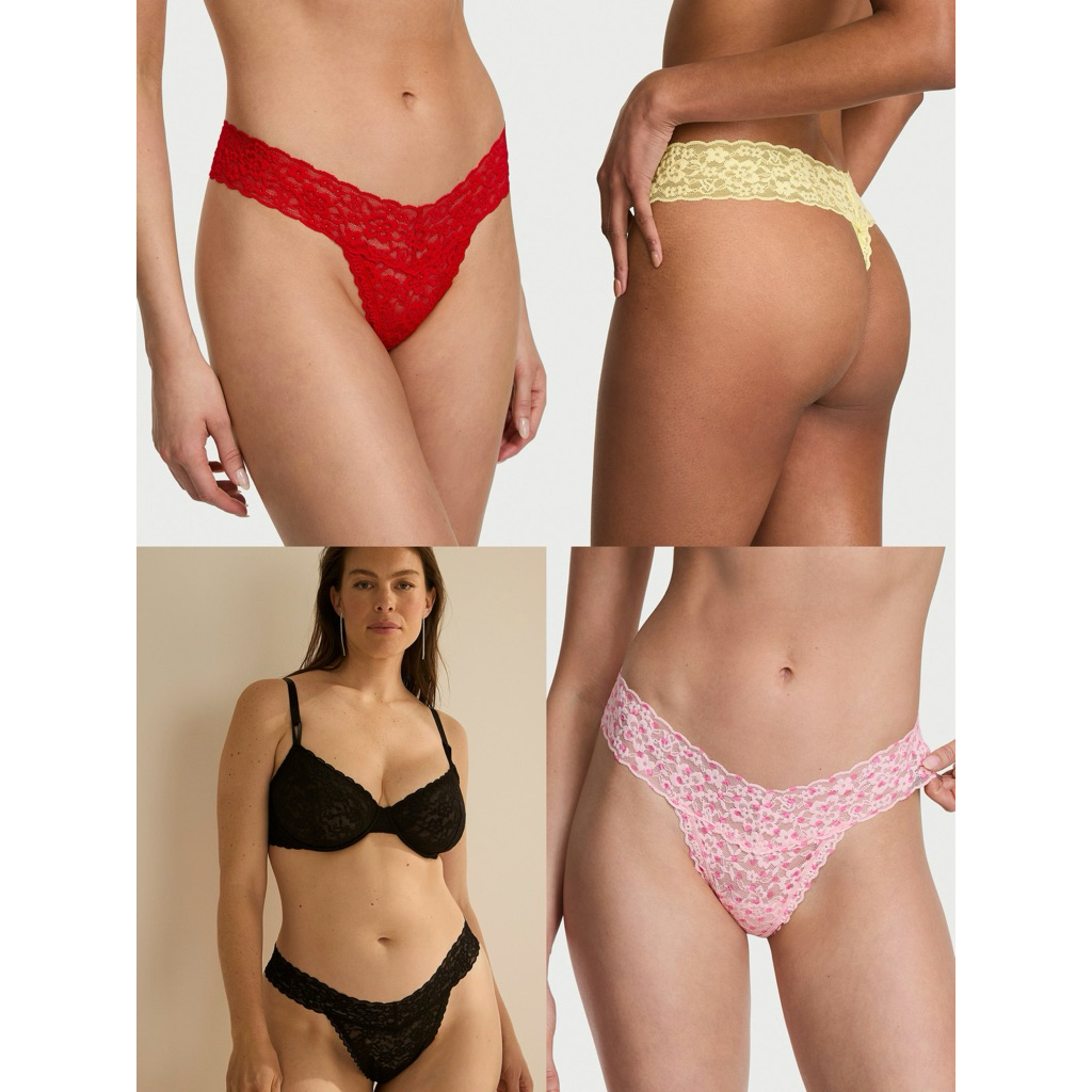 Victoria’s Secret Lace Thong Panty แท้💯 พร้อมส่ง