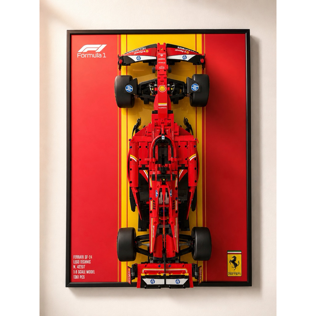 กรอบแขวน LEGO F1 TECHNIC (เฉพาะกรอบ)