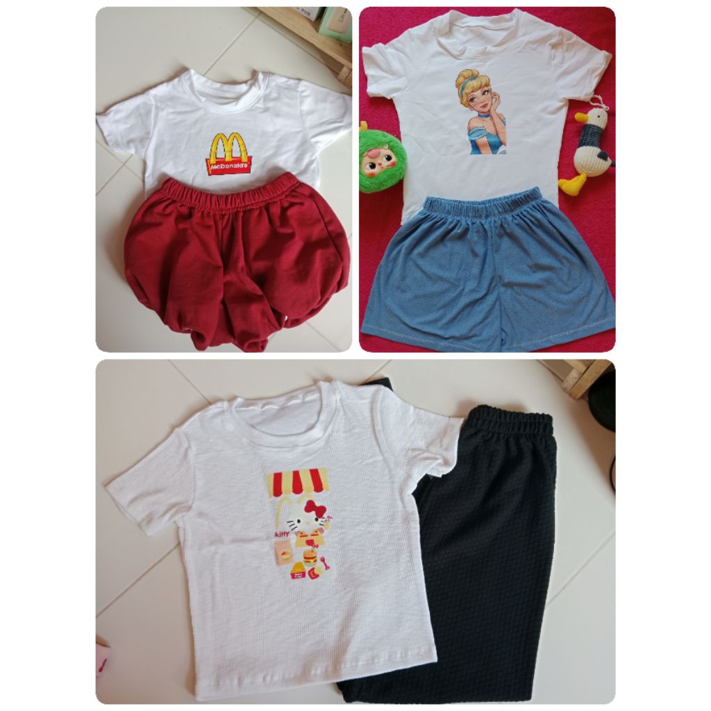 Sale ชุดเซ็ต 2 ชิ้น เสื้อ+กางเกง งานแฟชั่นมือ1 พร้อมส่ง