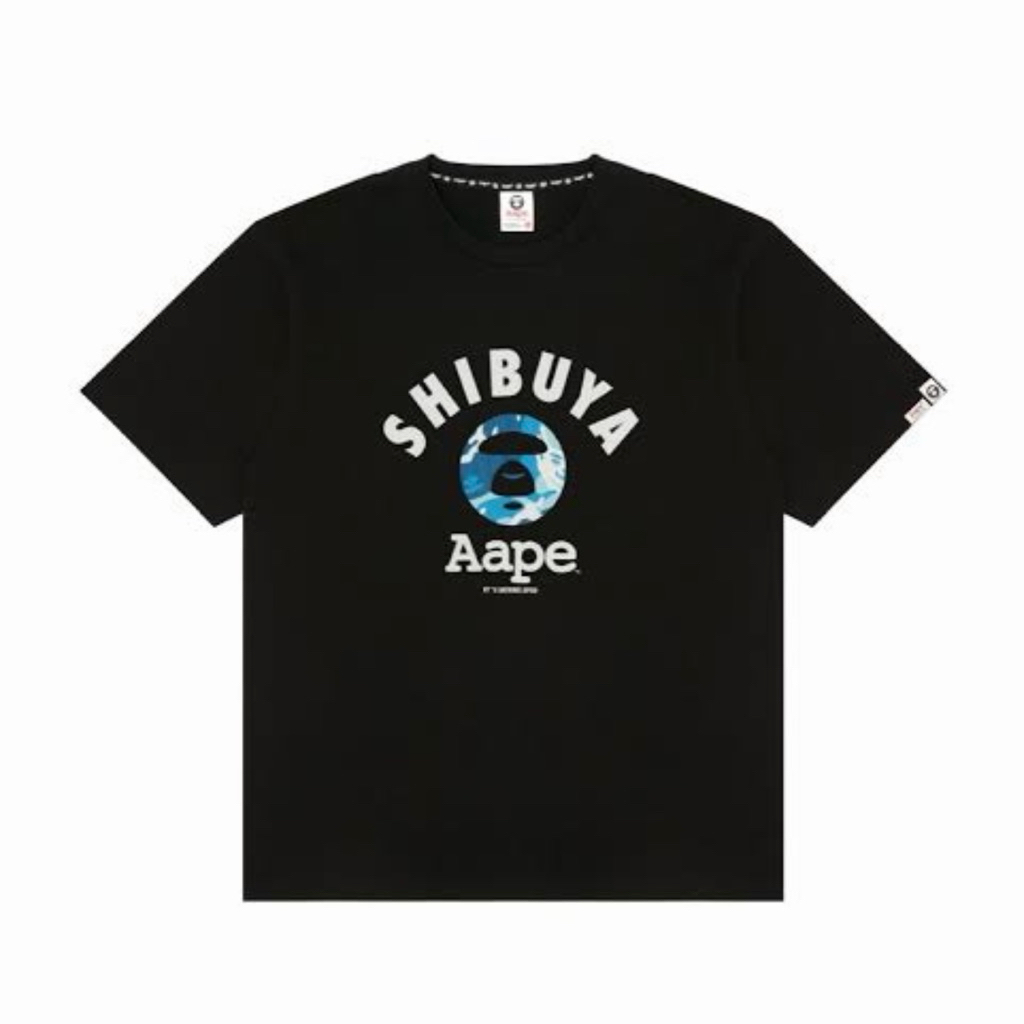 Aape Shibuya Exclusive City Camo Tee ไซต์ M ของแท้จากญี่ปุ่น