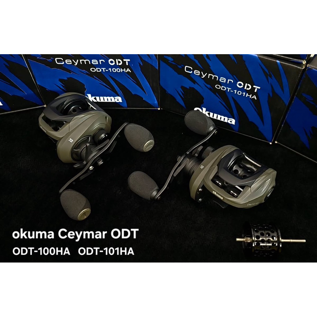 okuma Ceymar ODT 100-HA 101-HA รอกเบทหยดน้ำ โอกุม่า