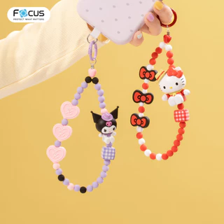 [Official] [Sanrio] คละลาย สายคล้องโทรศัพท์ Picocici Sanrio Characters Sunny Camping Phone Chains