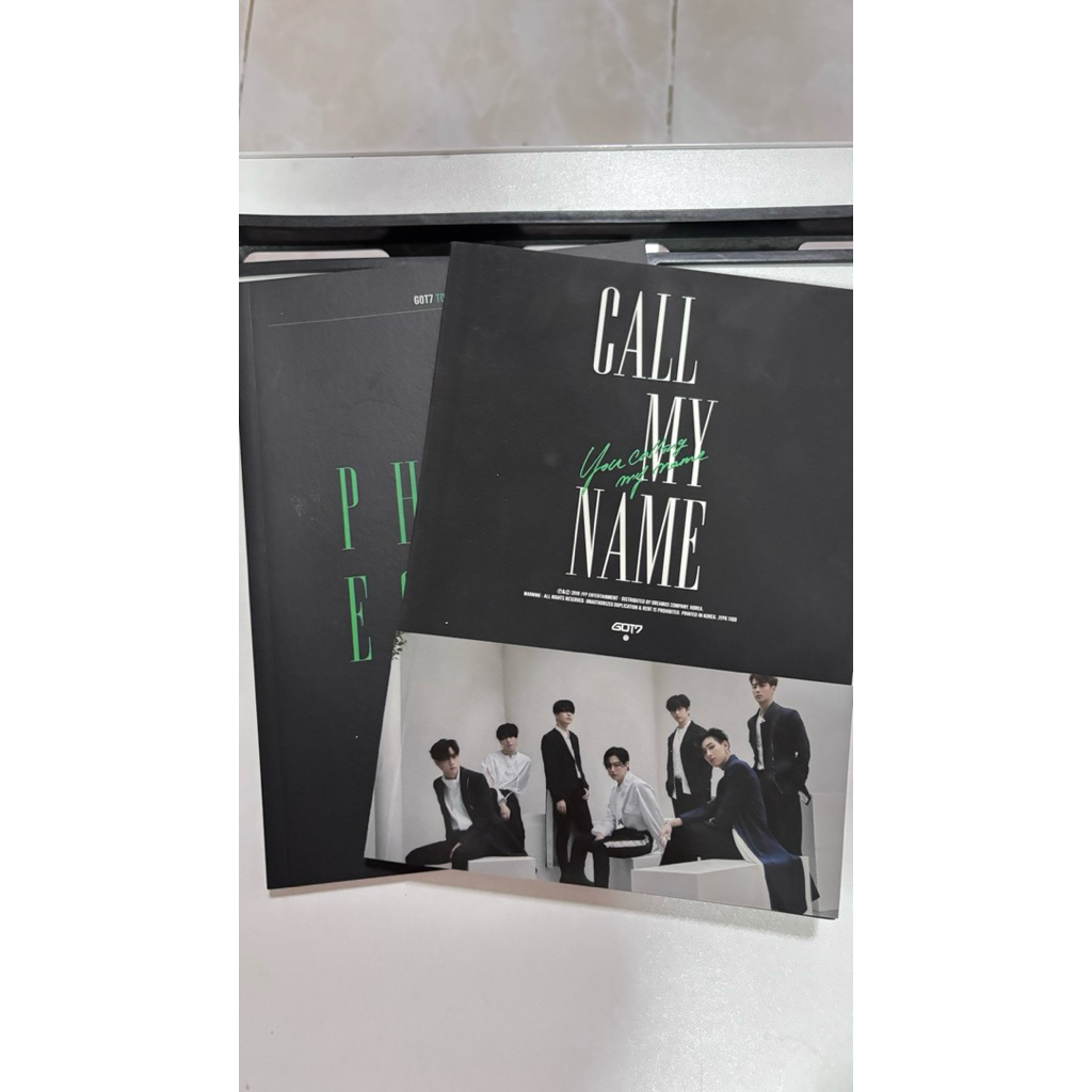 [พร้อมส่ง]อัลบั้มเปล่า Call my name(ไม่มีการ์ด)