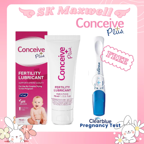 Sasmar Conceive Plus เจลหล่อลื่นสำหรับผู้ต้องการมีบุตร 75 มล.Exp. 1/2029