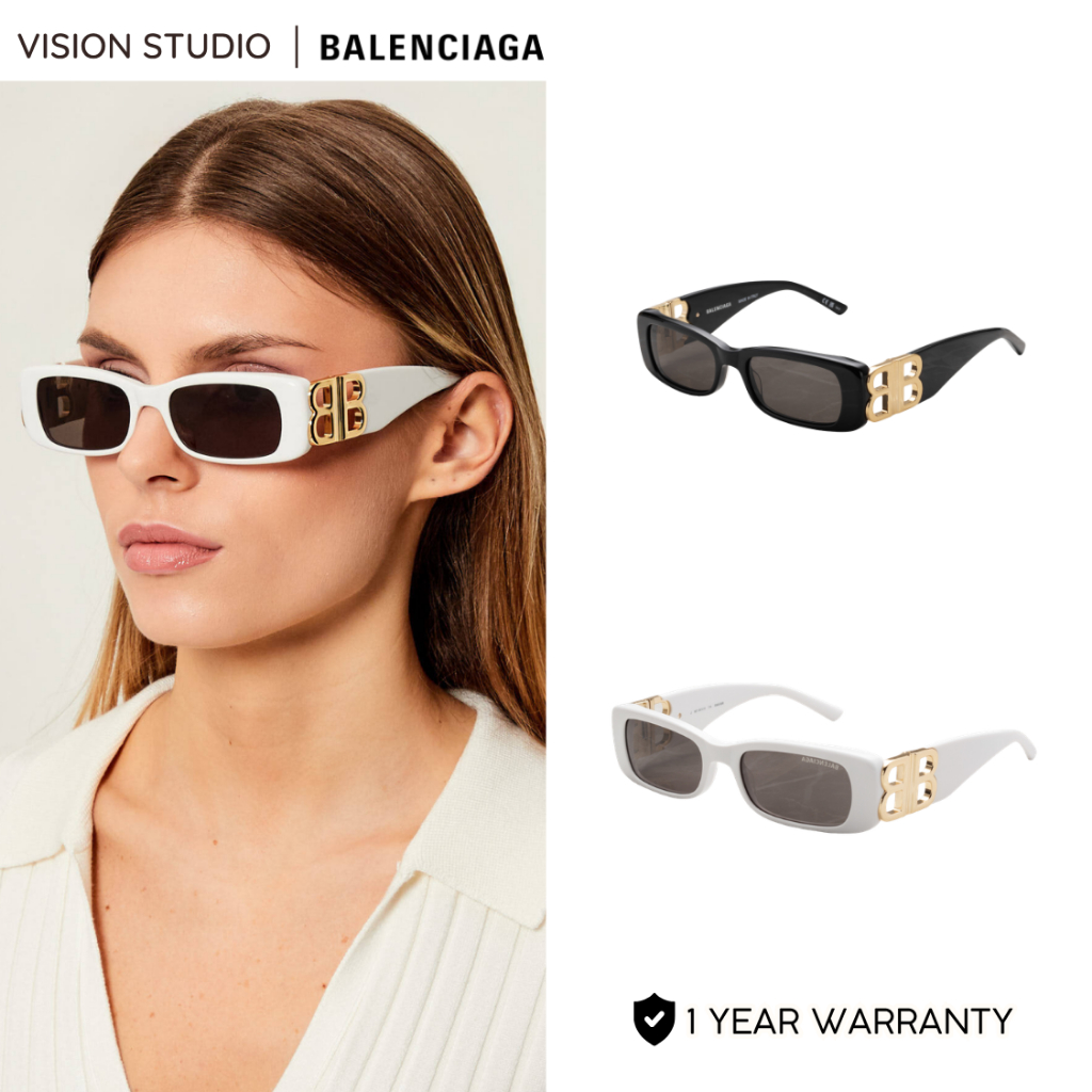 ☀️แว่นกันแดด BALENCIAGA รุ่น BB0096S รวมทุกสี ของแท้100% รับประกัน 1 ปีเต็ม