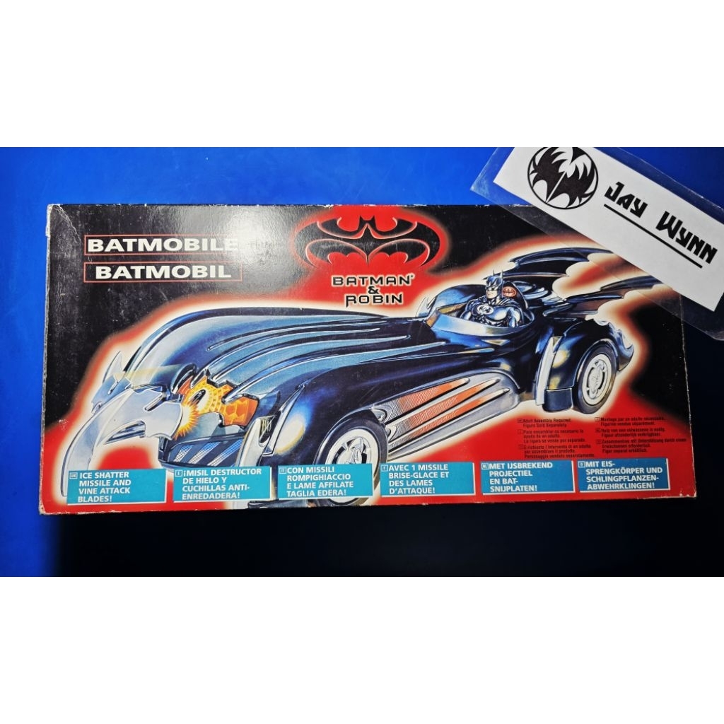Batman & Robin Kenner 1997 Batmobile