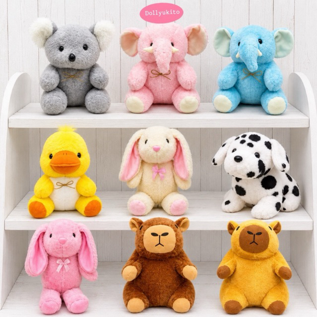 🌸ตุ๊กตาสัตว์ผ้าขนนุ่มคุณภาพดีขนาด 9 นิ้วราคาถูกมีหลายแบบพร้อมส่ง