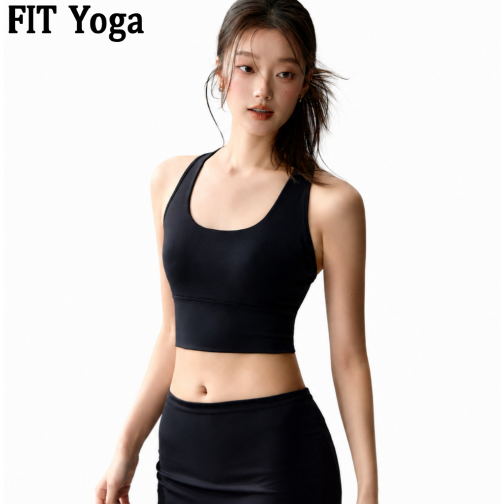 FitYoga ชุดชั้นในกีฬารวบรวมชุดชั้นในการออกกำลังกายของเสื้อกั๊กโยคะรูปแบบ