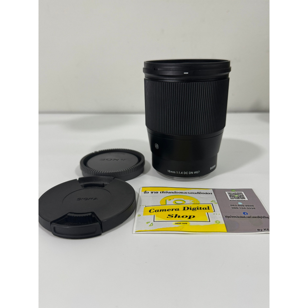 เลนส์มือสอง Lens Sigma 16mm F1.4 DC DN For Sony